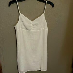 LA Hearts white dress